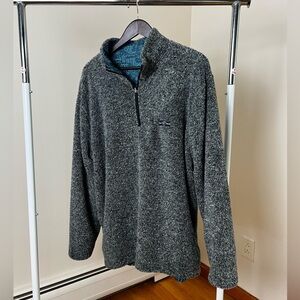 USA Palm Reversible Sherpa 1/4 Zip
